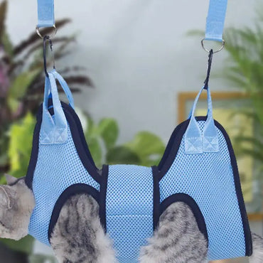 Dog/Cat Grooming Hammock With Security Strap