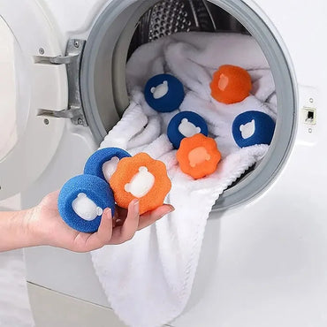 Pet Hair Reusable Ball Laundry Filter