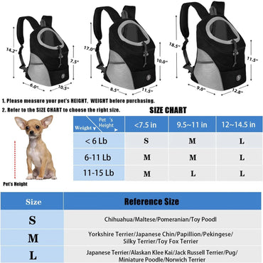 Dog Shoulder Carrier Backpacks