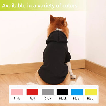 Winter Dog Clothes Sport Hoodies Sweatshirts