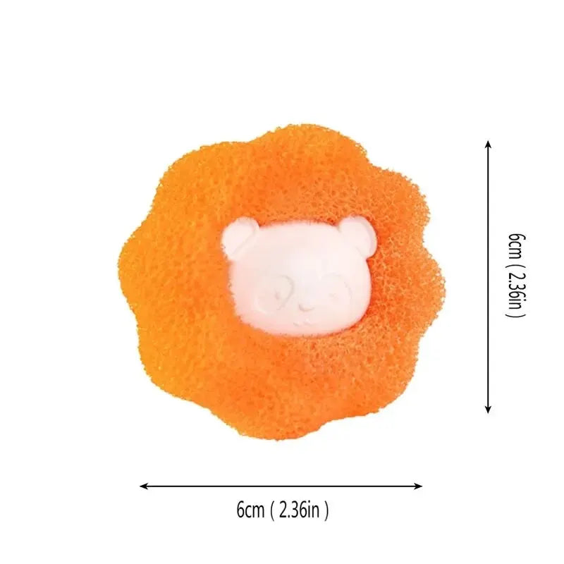 Pet Hair Reusable Ball Laundry Filter