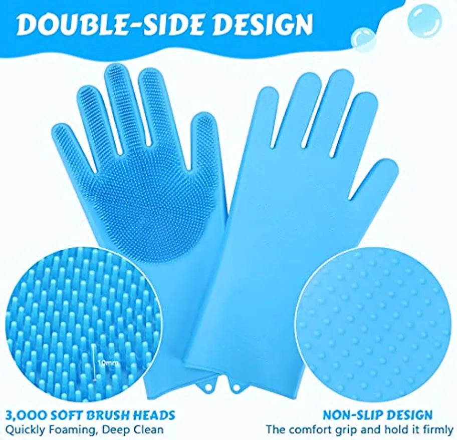 Pet Grooming Bathing Gloves