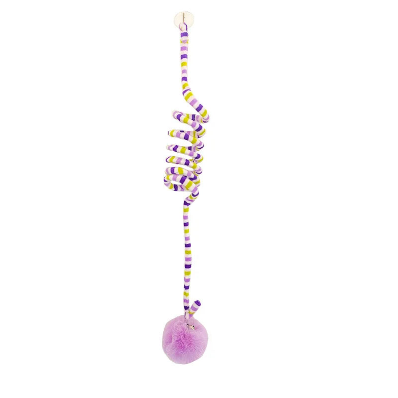 Interactive Cat Hanging Toy Simulation