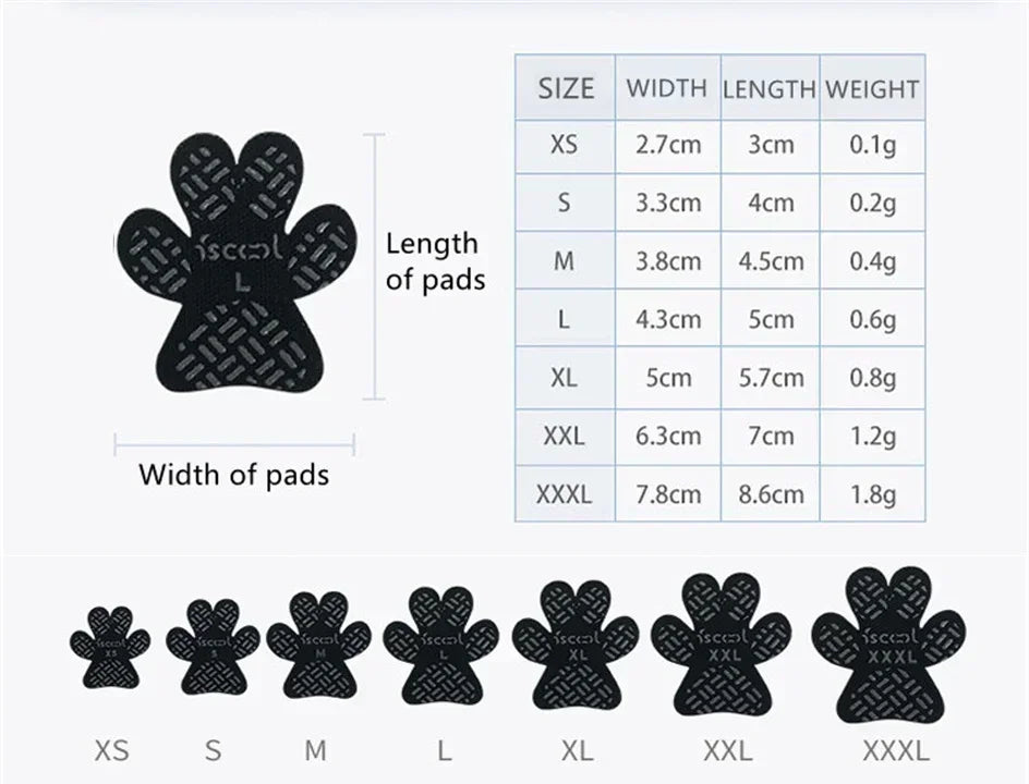 Dog Anti-Slip Pads Waterproof Paw Protectors