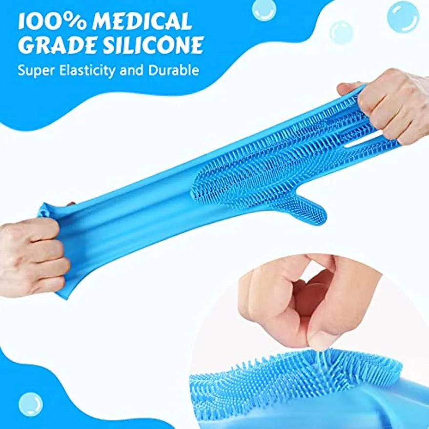 Pet Grooming Bathing Gloves