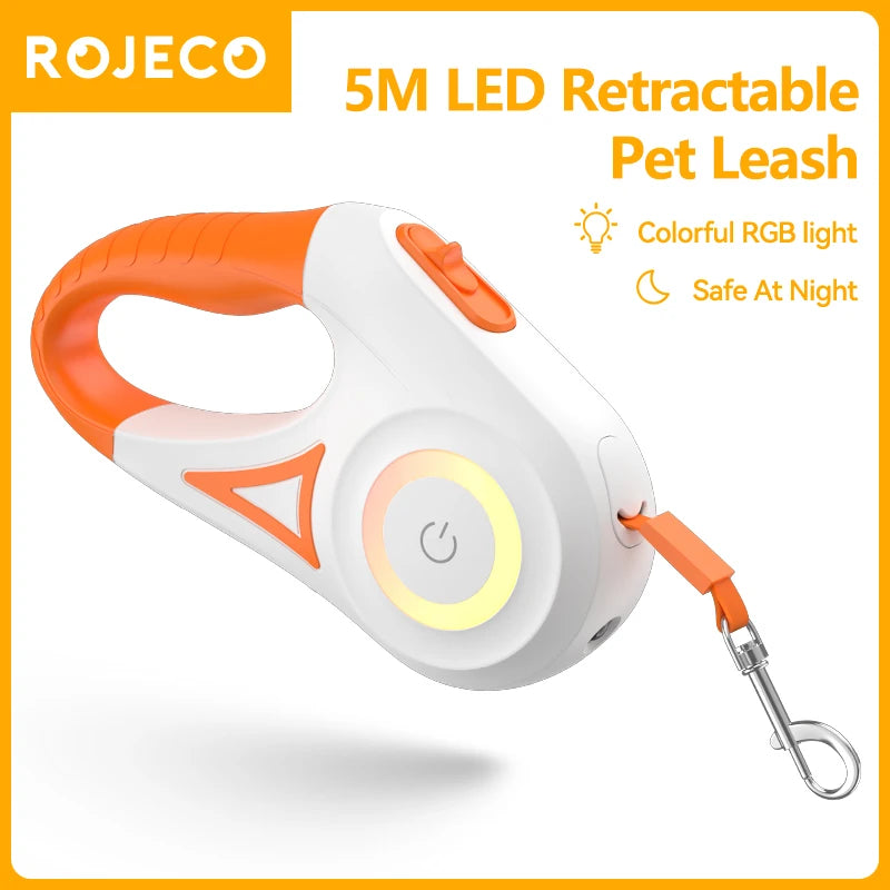 ROJECO 5M Automatic Dog Leash