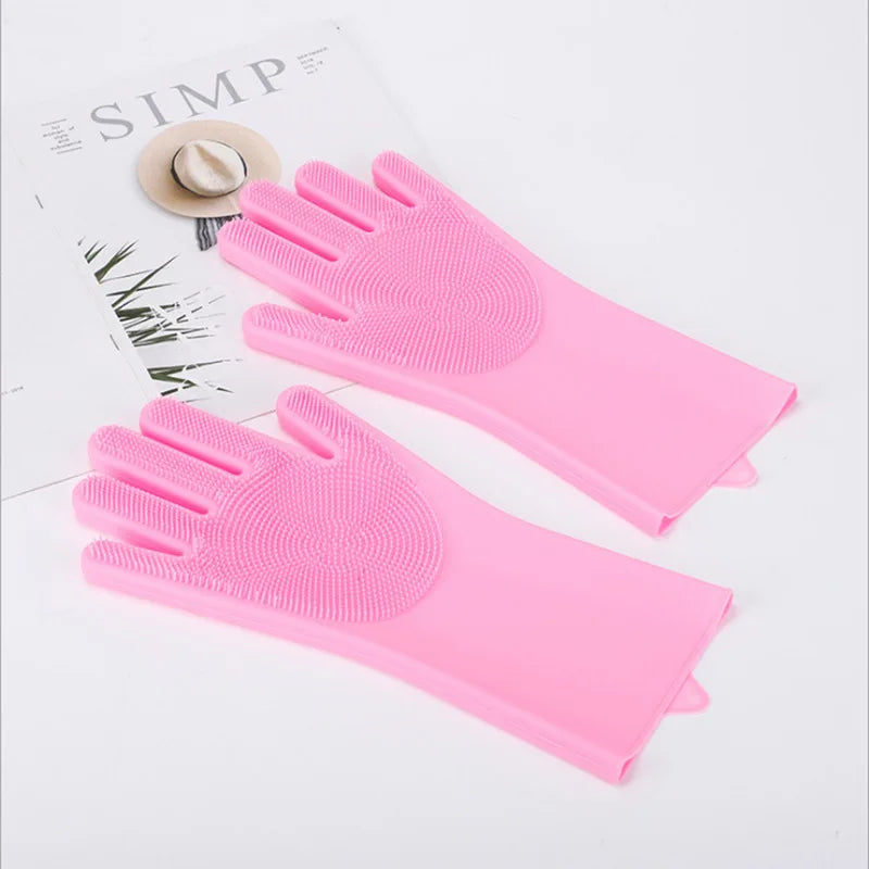 Pet Grooming Bathing Gloves